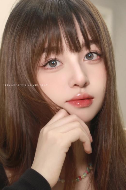 正品年抛  IDOL系列水光蓝灰美瞳，年抛直径14.0，着色直径12.8，韩国产 商品图10