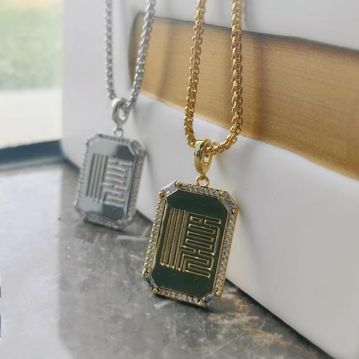 「 顺 」方牌项链（男女同款） 商品图5
