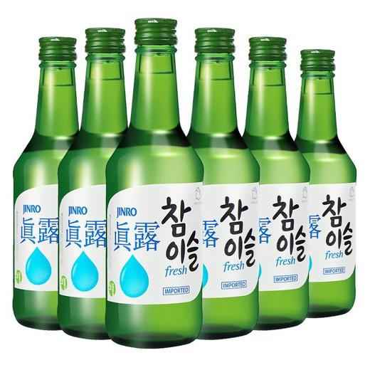 新真露竹炭酒360ml 商品图2