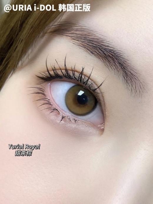 正品年抛  IDOL系列甜茶棕美瞳，年抛直径14.0，着色直径12.8，韩国产 商品图3