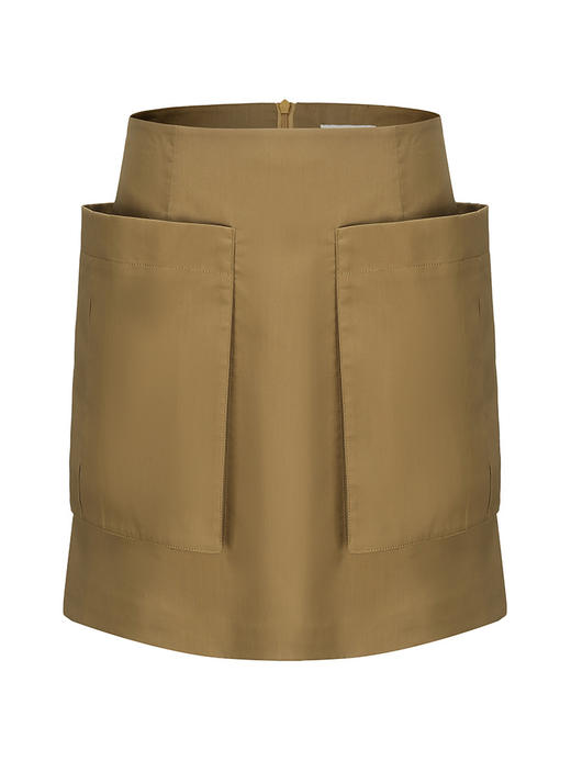 【徒步少女】大口袋造型高腰短裙/2300017 商品图4