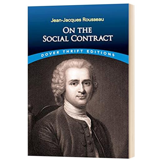 卢梭：社会契约论 英文原版 Rousseau-On the Social Contract 政治哲学 英文原版 进口英语书籍 商品图1