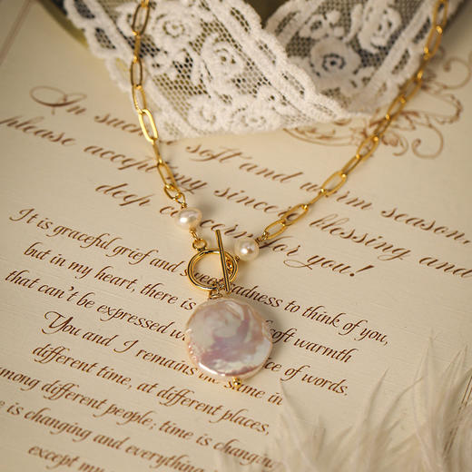 【石榴婆专享】Manreya玛芮雅巴洛克珍珠丨耳钉、耳夹、项链 商品图5