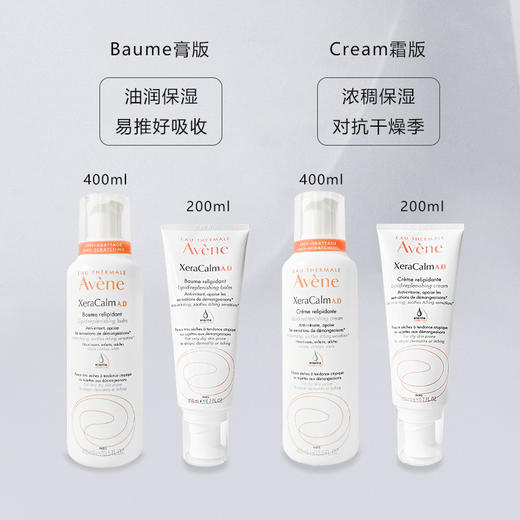 【保税仓】雅漾AD霜 CREME 400ml 商品图4