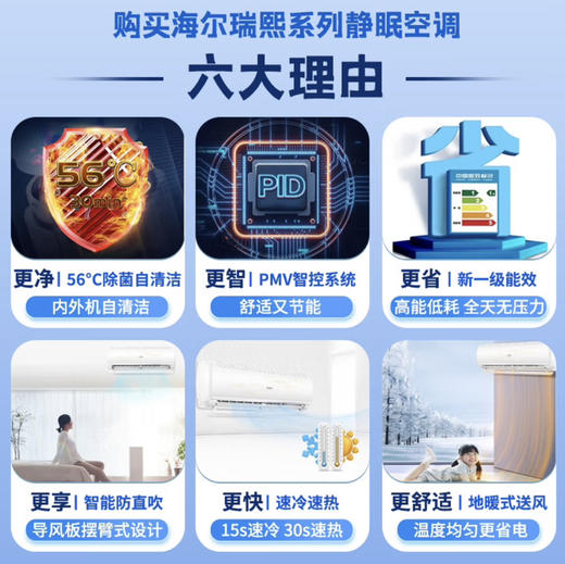 海尔（Haier）空调 KFR-26GW/B3KHA81U1 瑞熙 商品图4