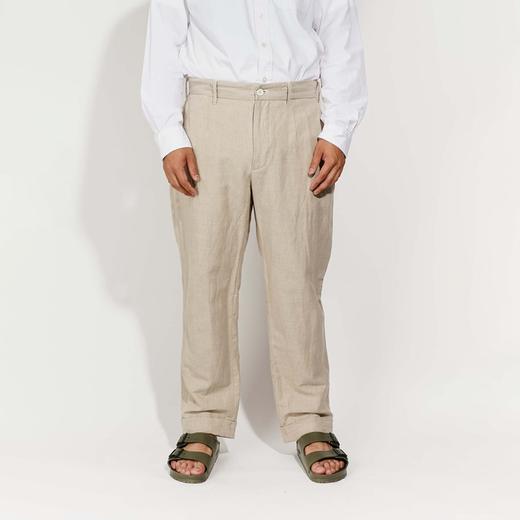 Engineered Garments Pant EG 亚麻棉混合面料锥形九分裤休闲裤 商品图0