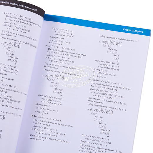 【中商原版】剑桥国际AS和A Level数学2 3工作解决 数字访问 NEW Cambridge International AS & A Level Pure Mathematics 商品图3