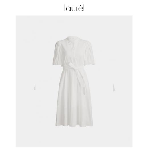 Laurel劳芮23法式气质镂空泡泡袖连衣裙LWL342Y14500 商品图0