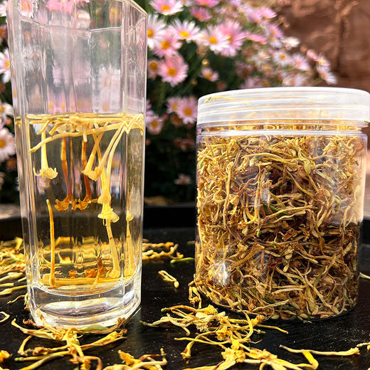 『大理野生金银花』零添加，剔除杂质纯花蕾，花香浓，茶汤清 商品图0