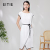 EITIE爱特爱夏季新款时尚飞袖收腰显瘦通勤百搭连衣裙7007716 商品缩略图0