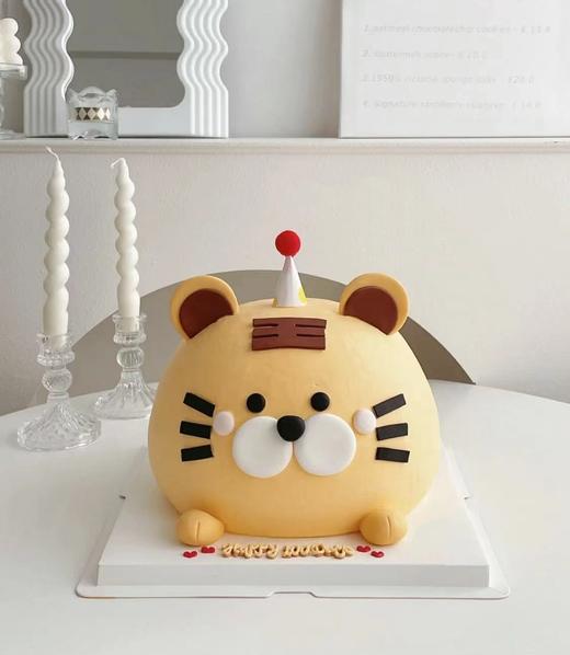 可爱小老虎球形蛋糕 商品图0