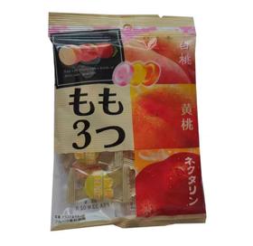 PINE佩茵三种桃子味硬质糖果81g/袋