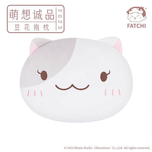 【豆花抱枕】如果历史是一群喵肥志官方周边毛绒靠垫头枕背枕 商品图4