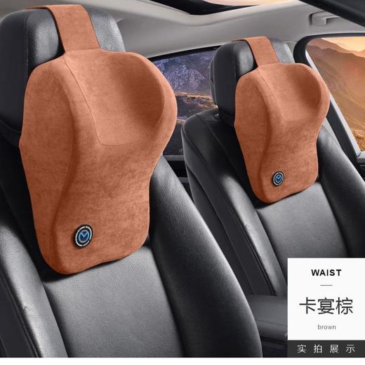 汽车头枕车用颈枕颈椎太空记忆棉座椅枕头高档舒适汽车颈枕柔软枕 商品图7