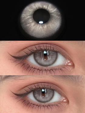 正品日抛 | Bollycon系列耶稣纯灰美瞳 | 直径14.2着色直径13.3 | 韩国产