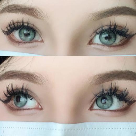 正品日抛 | Bollycon系列莱琳青灰美瞳 | 直径14.2着色直径13.3 | 韩国产3 商品图3