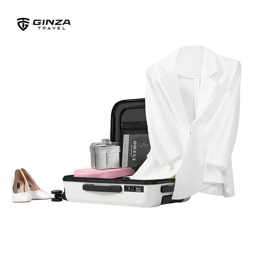 银座xHelloKitty正版授权联名定制BY-9277L 20寸登机拉链箱 商品图6