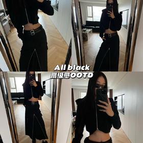 新品上身 | 高级感穿搭，all black气场全开~💞