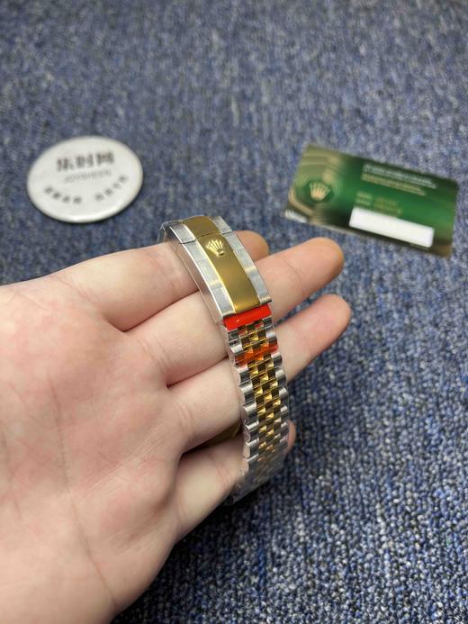 劳力士EW日志型41系列 间金钻面 男士机械腕表 商品图6