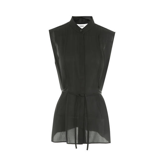 VIMAGE纬漫纪夏季新款通勤气质显瘦百搭无袖衬衣V1909518 商品图6