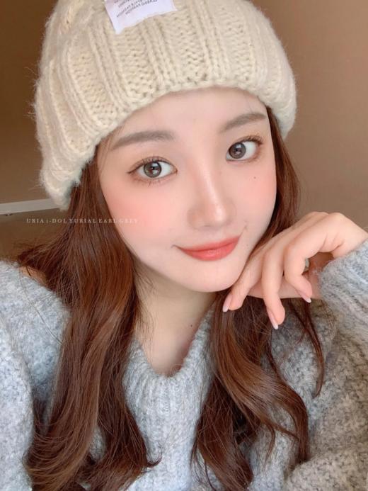 正品日抛/年抛  IDOL系列奶茶灰美瞳，日抛直径14.2，年抛直径14.0，着色查看详情，  韩国产 商品图6