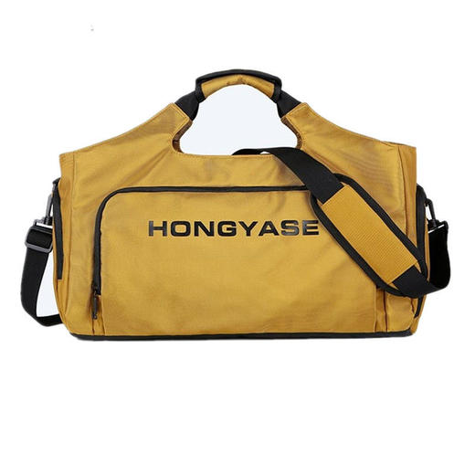 牛津布新款干湿分离健身包男女时尚手提包独立鞋位轻便短途旅行包 商品图9