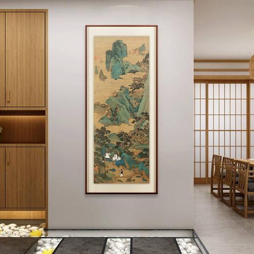 仇英《桃源仙境图》 博物馆原版复刻画 精品实木卡纸框（付款后15天发货） 商品图1