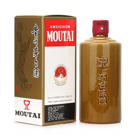 贵州茅台酒茅台陈酿500ml 53度酱香型白酒 商品图4