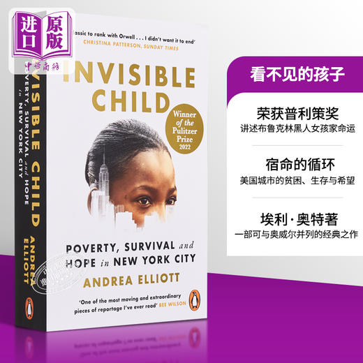 【中商原版】看不见的孩子 2022年普利策非小说奖得主 英文原版 Invisible Child Andrea Elliott 商品图0