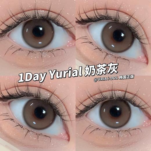 正品日抛/年抛  IDOL系列奶茶灰美瞳，日抛直径14.2，年抛直径14.0，着色查看详情，  韩国产 商品图4
