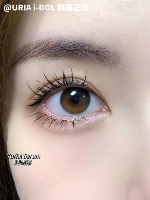 正品年抛  IDOL系列透明棕美瞳，年抛直径14.0，着色直径12.8，韩国产 商品图3