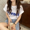 【美式复古❗️新款夏季女T恤】宽松设计，网红设计感，简约大方，柔软舒适，小众设计别致上衣ins潮 商品缩略图3