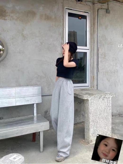 【犀果春夏运动裤香蕉裤】跟明星穿同款～谁还没有这条明星同款腿精的香蕉裤！！可以闭眼入的爆款春夏运动阔腿裤 商品图5