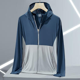 【服饰鞋包】夏新款情侣拼色防晒衣女冰感原纱型皮肤风衣男假日旅行外套潮