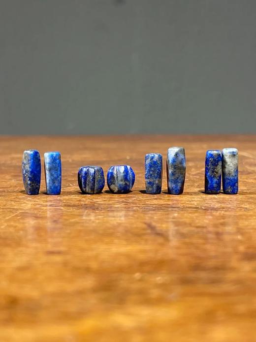 高古青金石各式散珠共八粒，顺丰包邮 商品图9