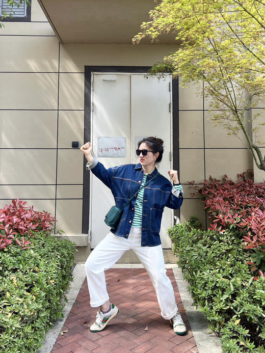 1395显瘦显高【不褪色】高腰牛仔直筒裤【包邮+三天无理由tui 商品图7