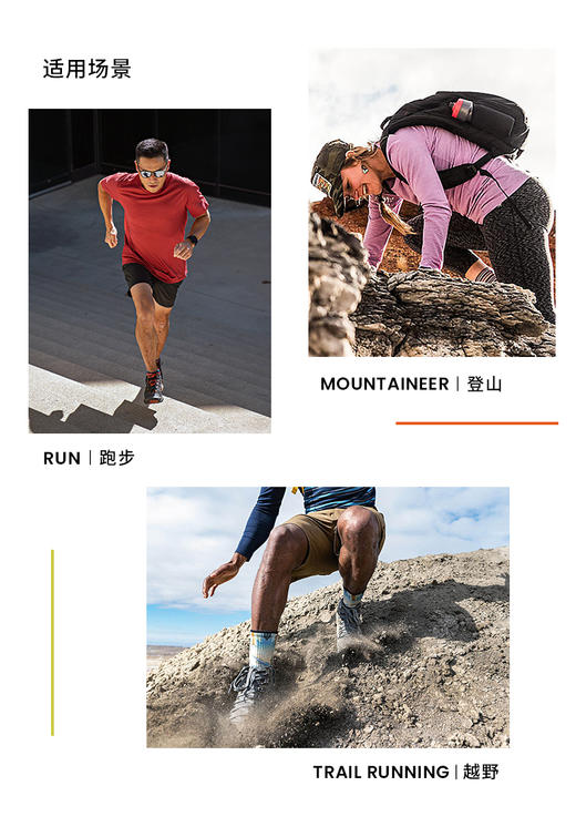 Smartwool 功能羊毛袜女士徒步全减震中筒袜户外袜SW001854 商品图2