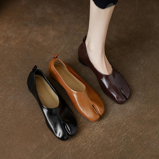 舒适，浅口柔软舒适网红分趾猪蹄鞋SSS-S5046 商品图7