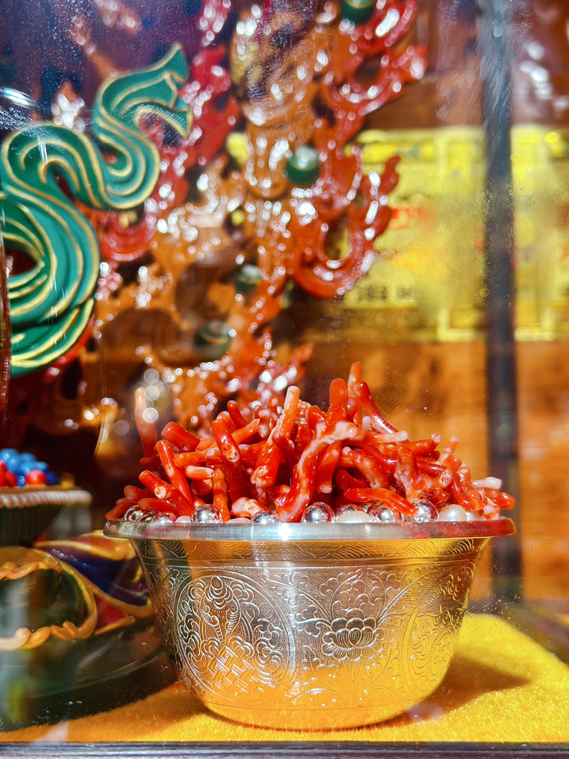 精品装藏供修曼扎红珊枝阿卡红宝石枝供修曼扎装饰等