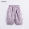 马克珍妮夏装新款 男女童100%天然亚麻透气灯笼裤 儿童裤子230952 商品缩略图2
