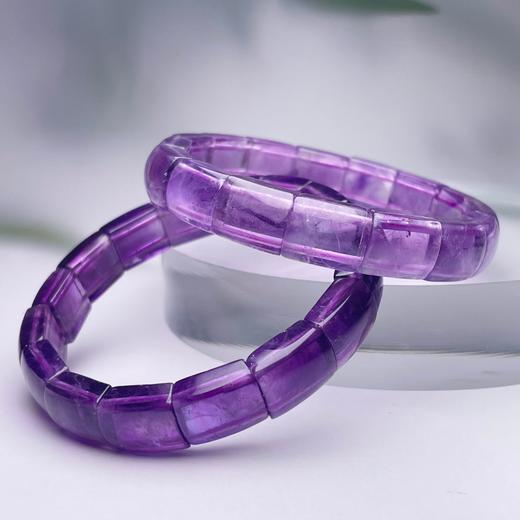 紫水晶单圈-方形手牌 商品图0