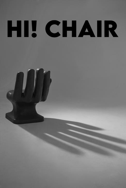 Hi! Chair你好手椅 Funki手型雕塑休闲沙发座椅 小众艺术中古设计 商品图9