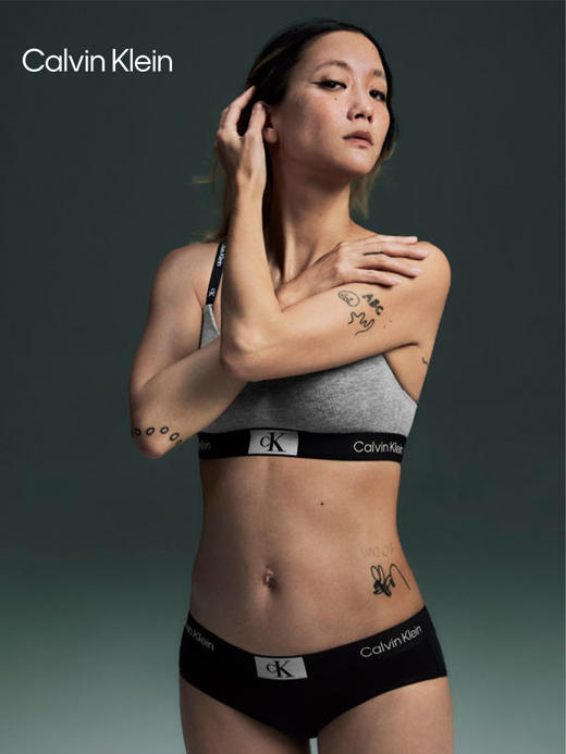 【海南专供价】CKU【明星同款CK96系列】女士小方块防夹臀内裤QF7295AD 商品图5