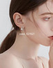 施华洛珍珠耳饰 纯银锆石御本木同款 婉约含蓄低调精致奥黛丽赫本同款 商品缩略图0