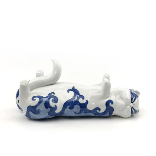 不仁斋 薛继业 手作 陶瓷雕塑  两款 大胖睡猫 商品图2