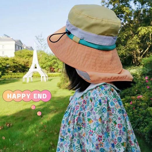 （(5个起少5元/个  包邮)shukiku儿童防晒帽(多种款式） 商品图2