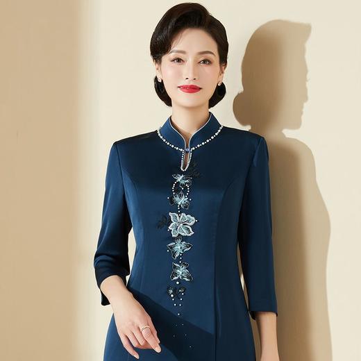 改良气质高贵妈妈结婚礼服旗袍AL 商品图0