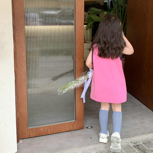 【夏装新款！字母背心裙】女童裙子字母撞色背心裙连衣裙23夏装新款童装3-8岁sh 商品图3