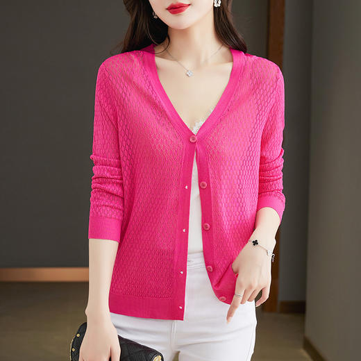 QYQBR2365冰丝 空调衫 商品图3