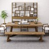 实木会议桌长桌简约现代办公桌工业风新款长条大桌子工作洽谈桌椅 商品缩略图3